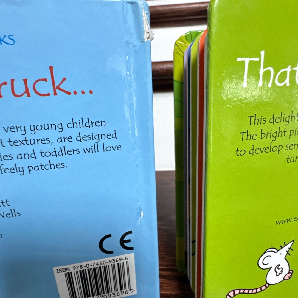 Touchy-Feely That’s Not My/Never Feed Board Book Set - Picture 5 of 5